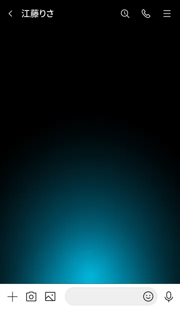 [LINE着せ替え] NILE BLUE LIGHT ICON THEMEの画像3