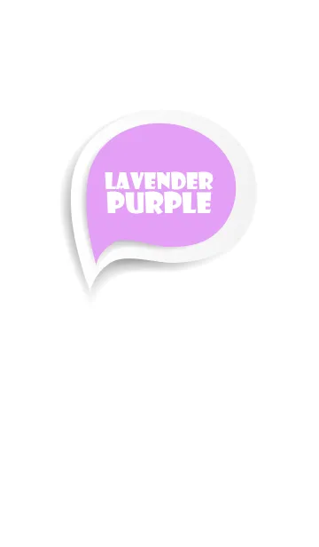 [LINE着せ替え] Lavender Purple Button In White V.2 (JP)の画像1