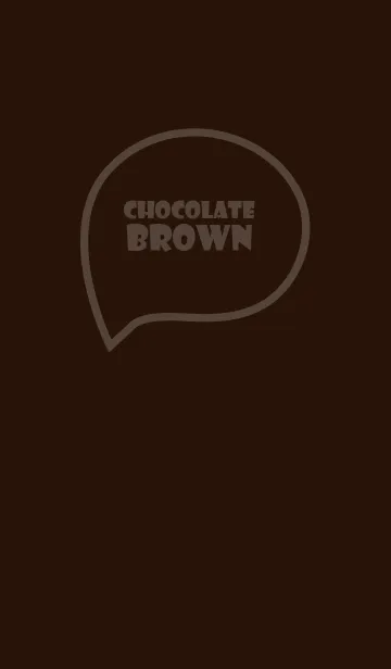 [LINE着せ替え] Love Chocolate Brown Vr.5 (JP)の画像1