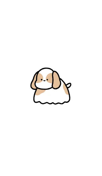 [LINE着せ替え] ゆるいアメリカンコッカースパニエルの画像1