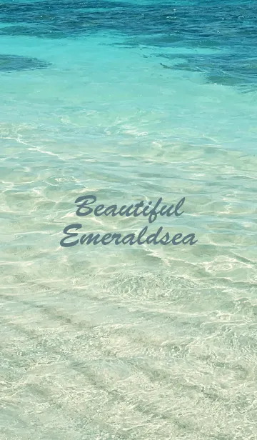 [LINE着せ替え] -Beautiful Emeraldsea- MEKYM 27の画像1