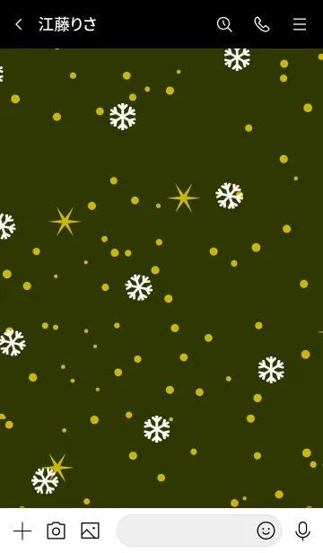 [LINE着せ替え] ザ・スノー 08の画像3