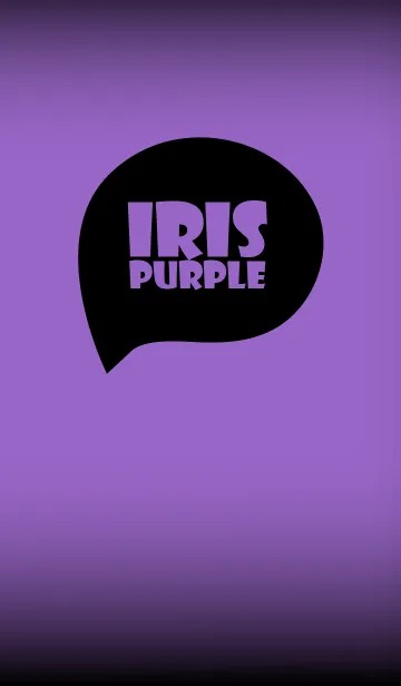 [LINE着せ替え] Iris Purple And Black Vr.5 (JP)の画像1