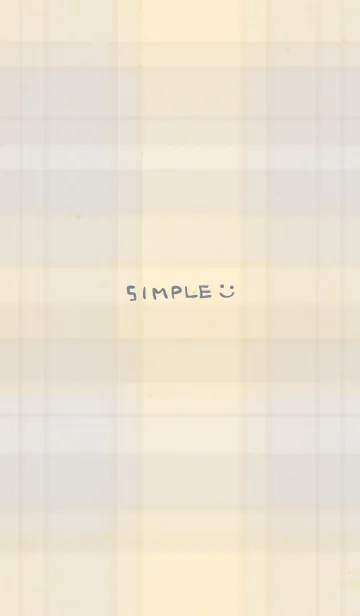 [LINE着せ替え] チェック くすみ オレンジ2の画像1