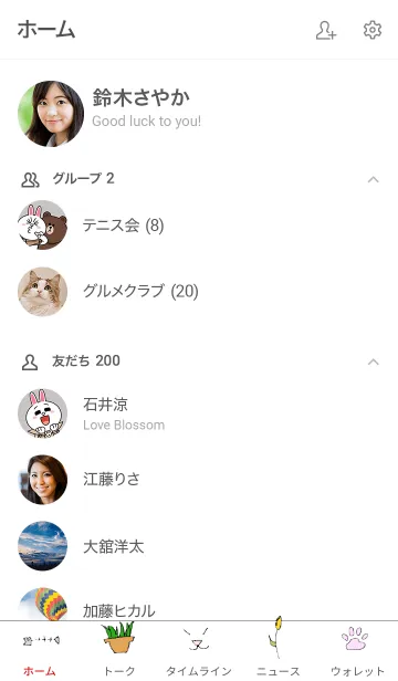 [LINE着せ替え] 夢旅中の猫の画像2