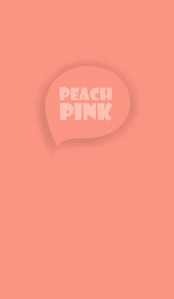 [LINE着せ替え] Love Peach Pink Button (JP)の画像1