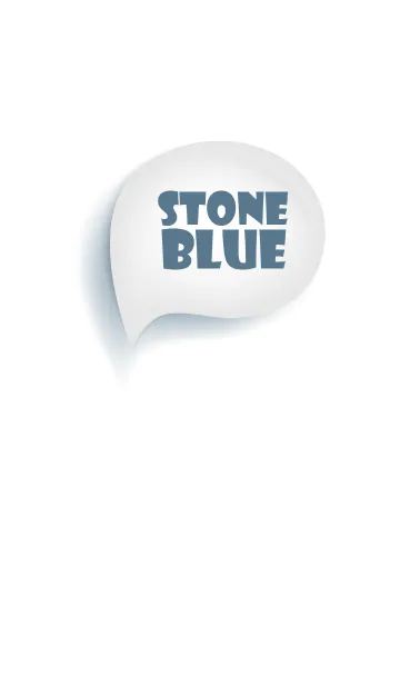 [LINE着せ替え] Stone Blue & White Vr.1 (JP)の画像1