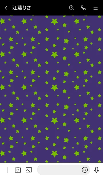 [LINE着せ替え] ポップ ミニ スター 02の画像3