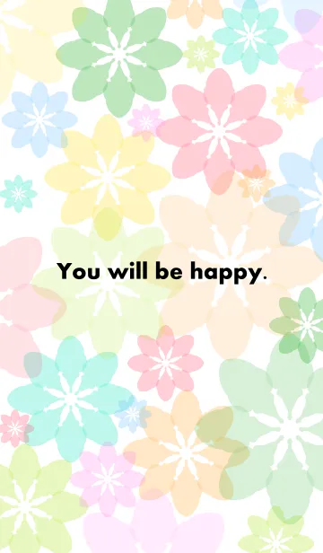 [LINE着せ替え] You will be happy.3の画像1