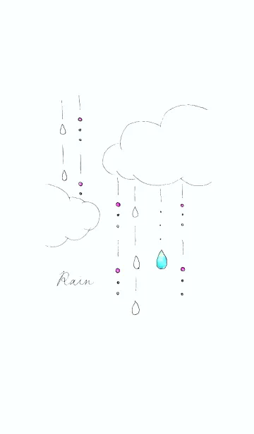 [LINE着せ替え] Beautiful drop1の画像1