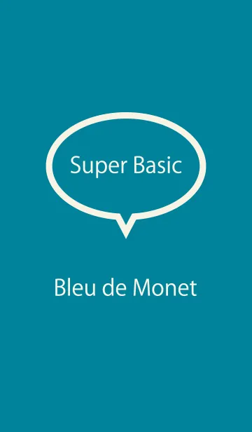 [LINE着せ替え] Super Basic Bleu de Monetの画像1