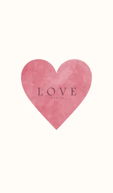 [LINE着せ替え] -SIMPLE LOVE- MEKYM 6の画像1