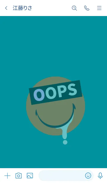 [LINE着せ替え] スピルド ミルク スマイル 24の画像3