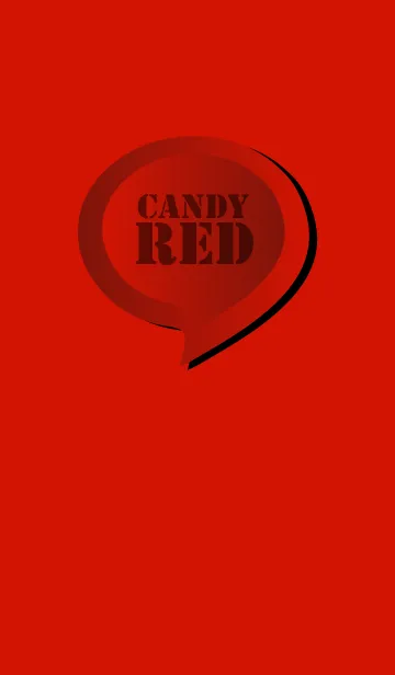 [LINE着せ替え] Candy Red Button V.3 (JP)の画像1