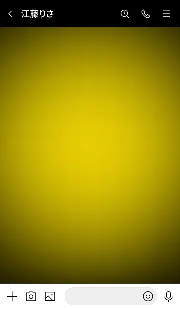 [LINE着せ替え] Corn Yellow Neon Theme Vr.5 (JP)の画像3