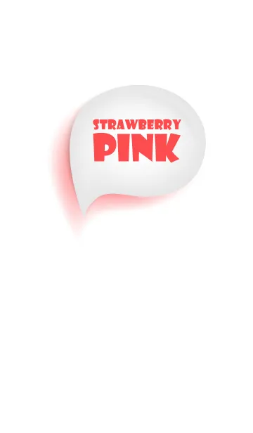 [LINE着せ替え] Strawberry Pink & White Vr.1 (JP)の画像1