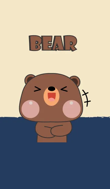 [LINE着せ替え] Bear cutie Theme (JP)の画像1