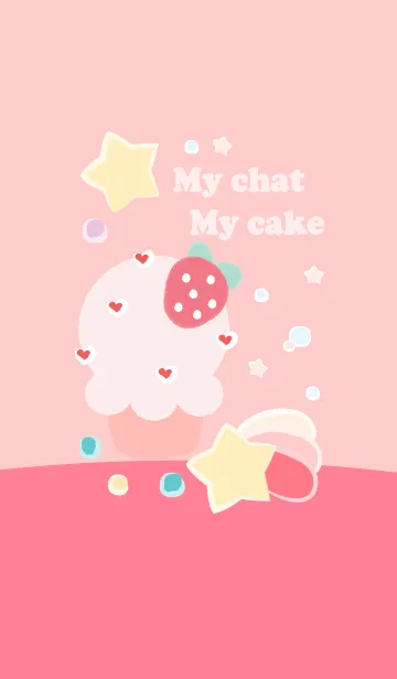 [LINE着せ替え] My chat my cake 22の画像1