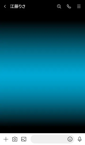 [LINE着せ替え] NILE BLUE ICON THEME -MEKYM-の画像3