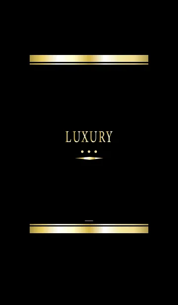 [LINE着せ替え] 黒とピンク : ラグジュアリーな着せ替えの画像1