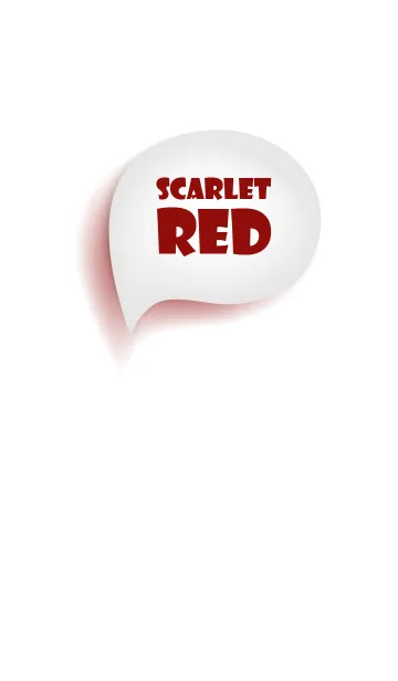 [LINE着せ替え] Scarlet Red & White Vr.1 (JP)の画像1
