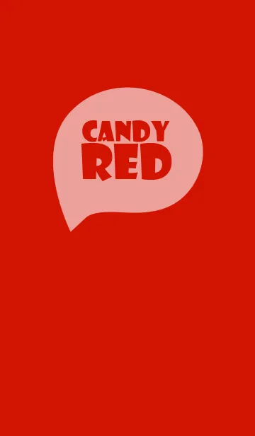 [LINE着せ替え] Candy Red Vr.5 (JP)の画像1