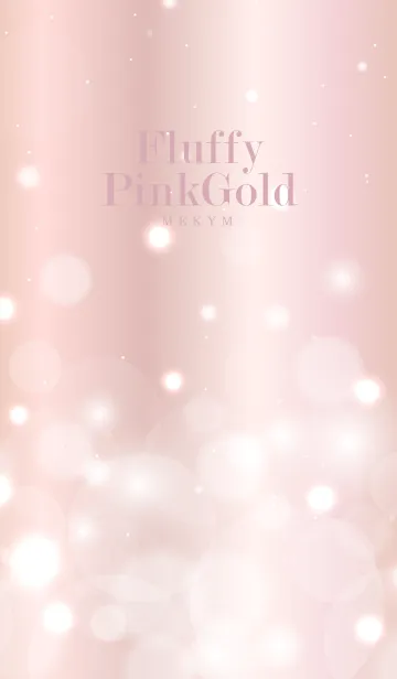 [LINE着せ替え] -Fluffy Pink Gold- MEKYM 4の画像1
