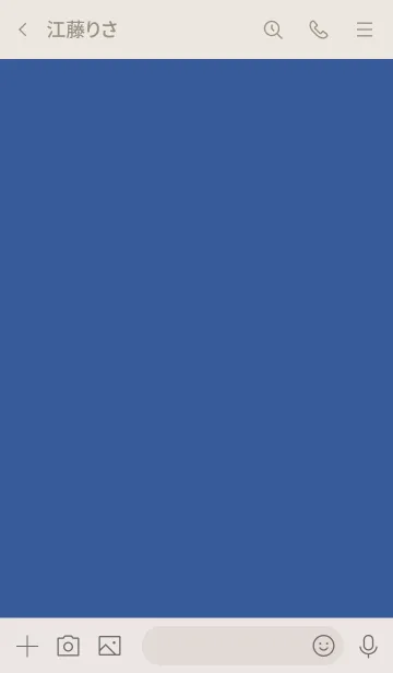 [LINE着せ替え] Super Basic Bleu de Napoleonの画像3