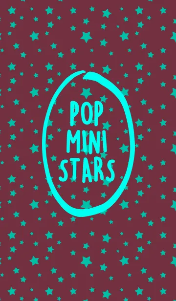 [LINE着せ替え] ポップ ミニ スター 05の画像1