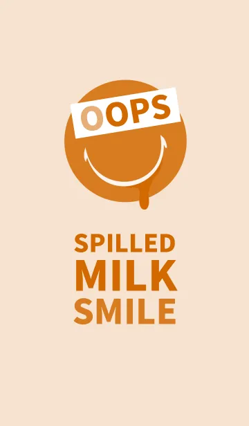 [LINE着せ替え] スピルド ミルク スマイル 26の画像1