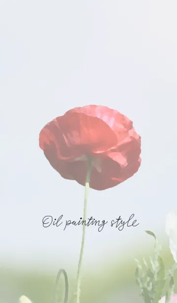 [LINE着せ替え] 油絵風のきせかえ20の画像1