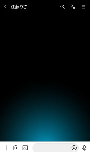 [LINE着せ替え] SILVER LIGHT ICON THEME -Nile Blue-の画像3