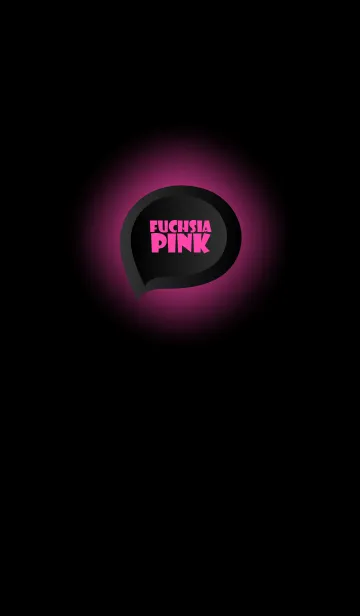 [LINE着せ替え] Fuschia Pink Button In Black V.3 (JP)の画像1