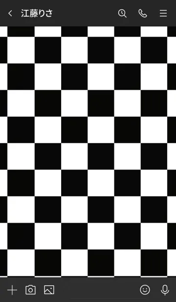 [LINE着せ替え] ザ・チェック 18の画像3