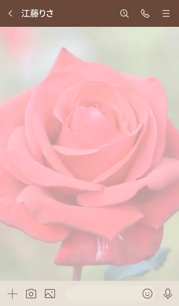[LINE着せ替え] バラのきせかえ35の画像3