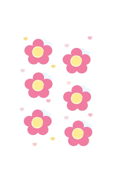 [LINE着せ替え] Lovely mini flower 115 :)の画像1