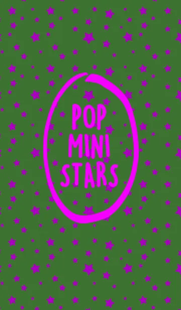 [LINE着せ替え] ポップ ミニ スター 08の画像1