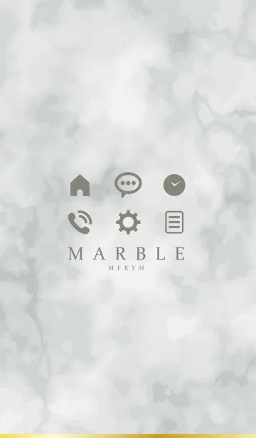 [LINE着せ替え] MARBLE -SIMPLE MONOTONE- 27の画像1