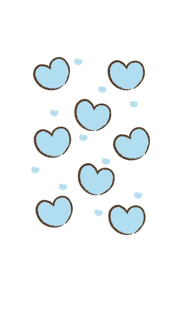 [LINE着せ替え] sweet heart sweet love(Crayon ver) 33の画像1