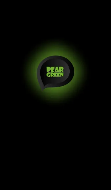 [LINE着せ替え] Pear Green Button In Black V.3 (JP)の画像1