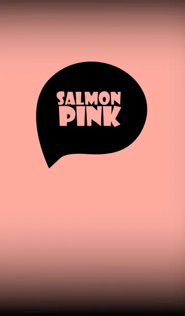 [LINE着せ替え] Salmon Pink And Black Vr.5 (JP)の画像1