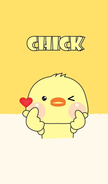 [LINE着せ替え] Chick Cutie Theme (JP)の画像1