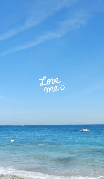[LINE着せ替え] 青い海と空14の画像1