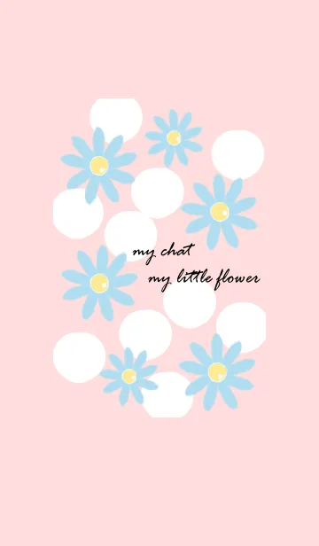 [LINE着せ替え] My chat my little flower 34の画像1
