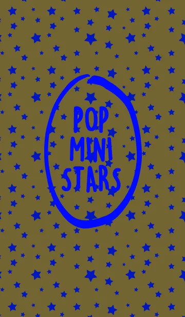 [LINE着せ替え] ポップ ミニ スター 07の画像1