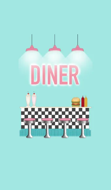 [LINE着せ替え] 50's Diner*の画像1