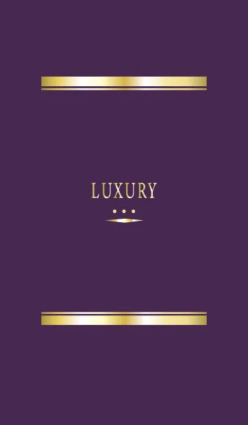 [LINE着せ替え] 紫 : ラグジュアリーな着せ替えの画像1