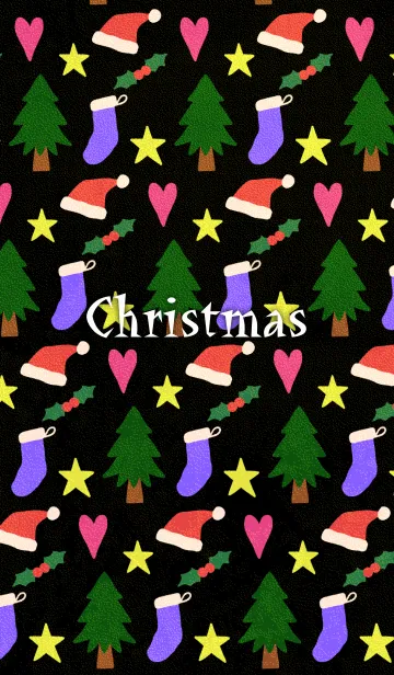 [LINE着せ替え] クリスマス♥️テキスタイルの画像1