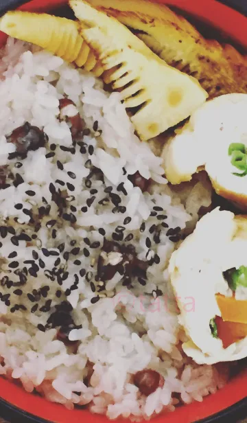 [LINE着せ替え] 赤飯の画像1