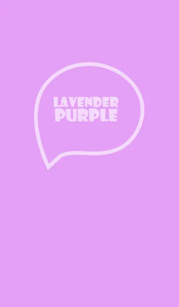 [LINE着せ替え] Love Lavender Purple Vr.5 (JP)の画像1